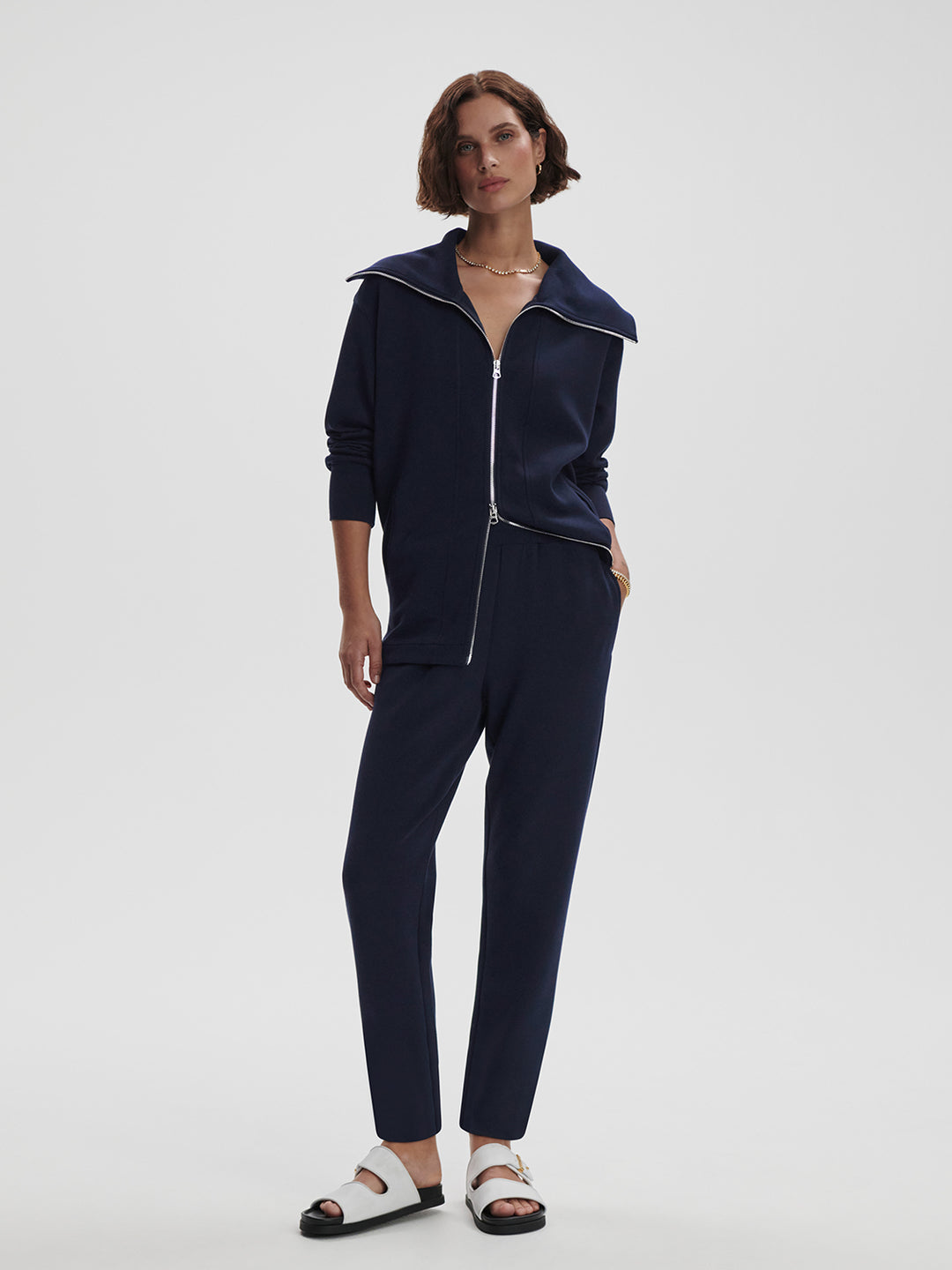 Varley The Slim Pant 27.5" in Navy