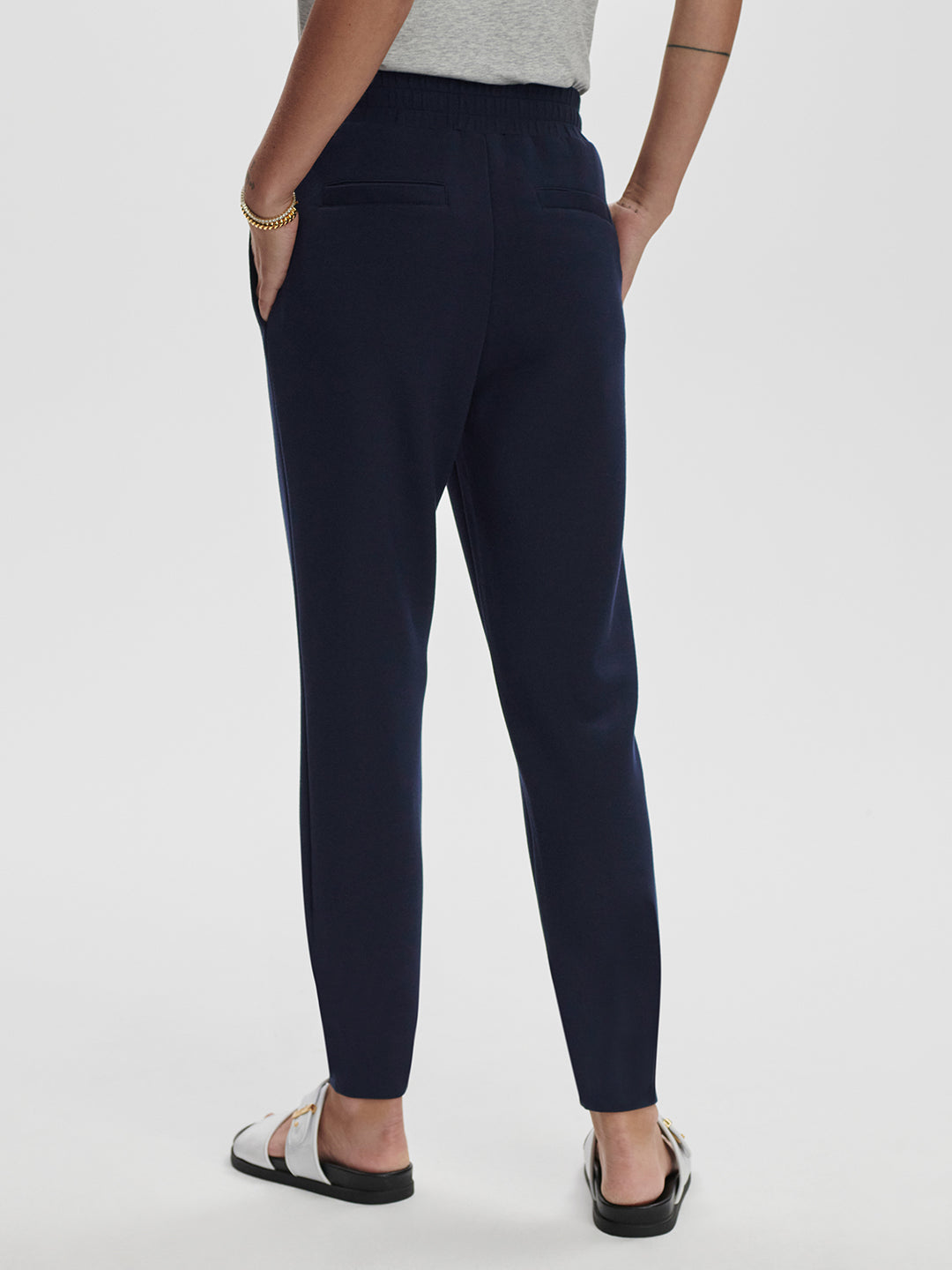 Varley The Slim Pant 27.5" in Navy