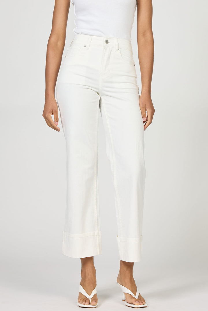 Dear John Holly Cuffed Jean in Egret