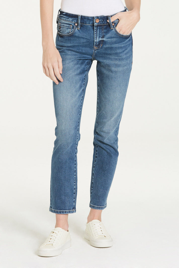 Dear John Blaire High Rise Ankle Slim Jean in South Bay