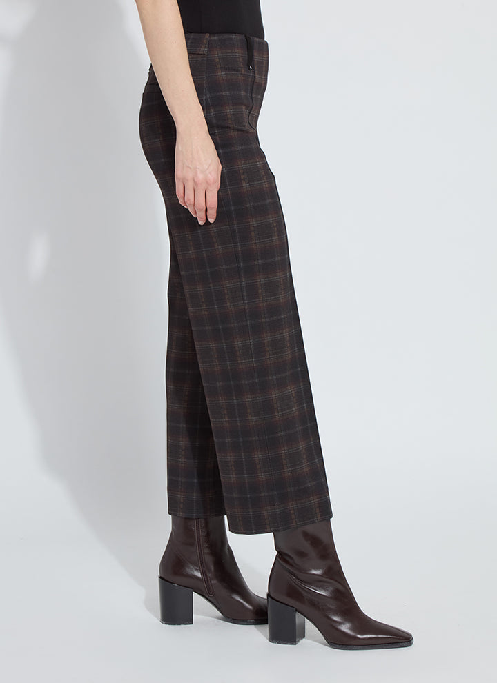 Lysse Livia Crop Pant in Dublin Plaid