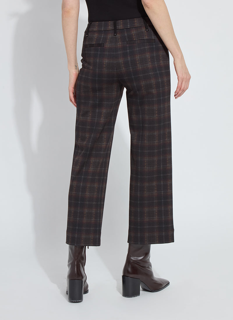 Lysse Livia Crop Pant in Dublin Plaid