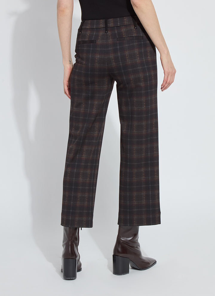 Lysse Livia Crop Pant in Dublin Plaid