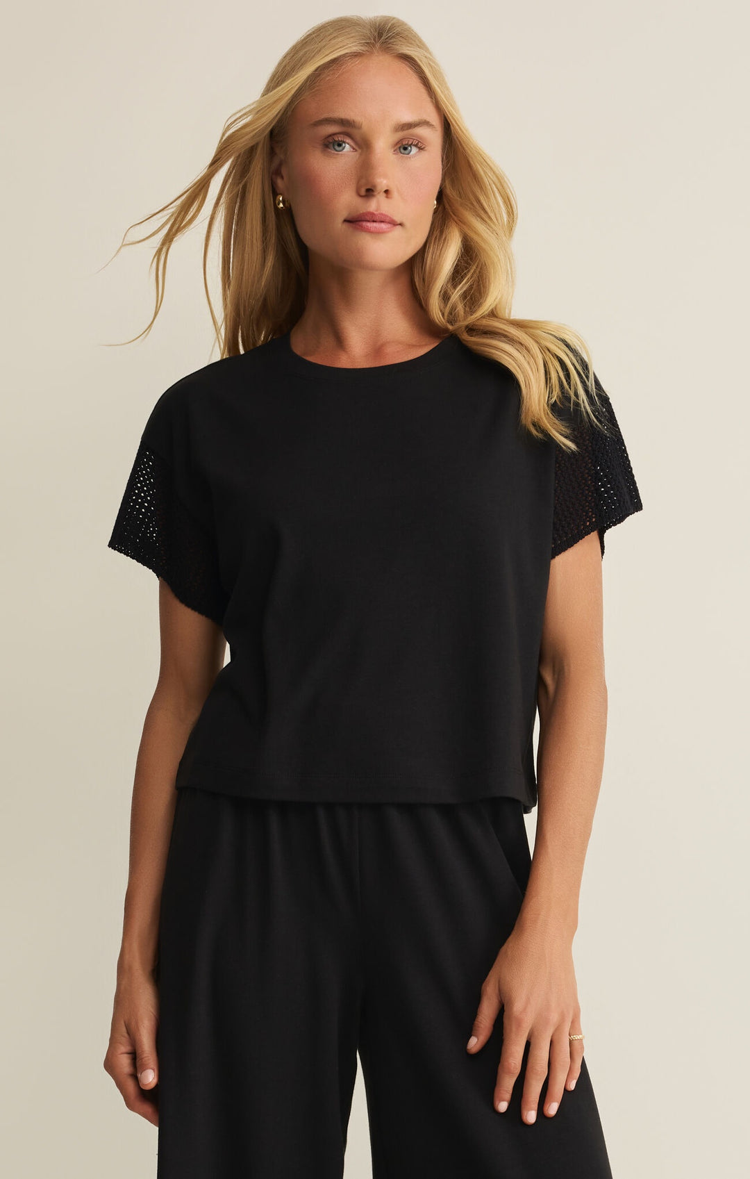 Z Supply Banyan Top in Black