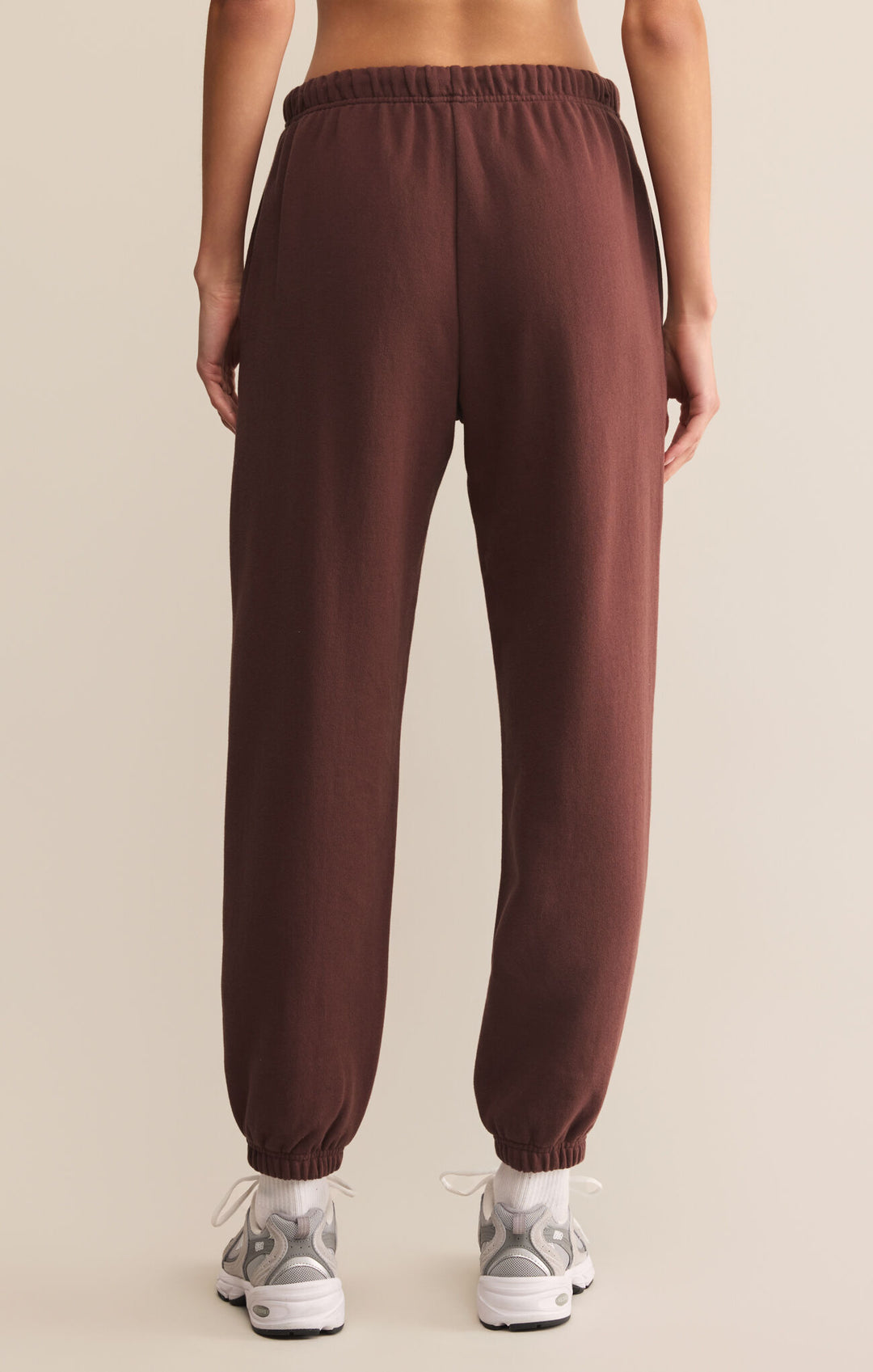 Z Supply Stadium Cotton Jogger in Sandalwood