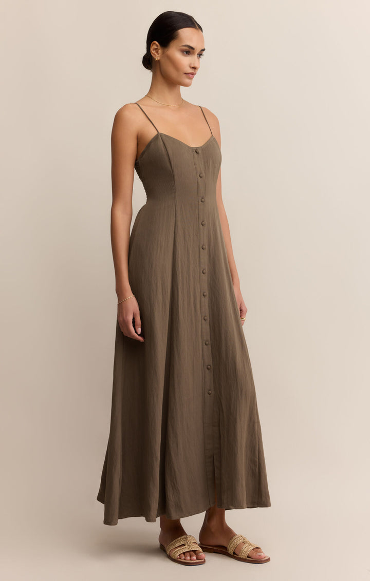 Z Supply Angel Eyes Midi Dress in Tiki