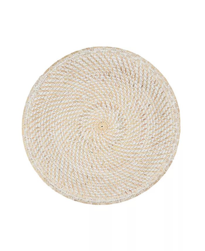 Saro Woven Rattan Placemat