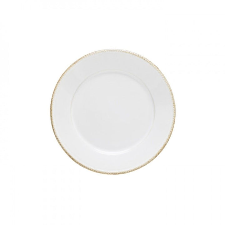 Costa Nova ROUND SALAD/DESSERT PLATE 9" LUZIA WHITE