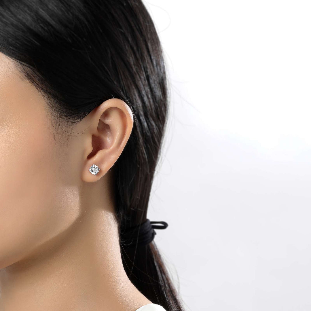 Lafonn 2 CTW Stud Earrings in Silver