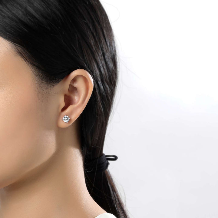 Lafonn 2 CTW Stud Earrings in Silver