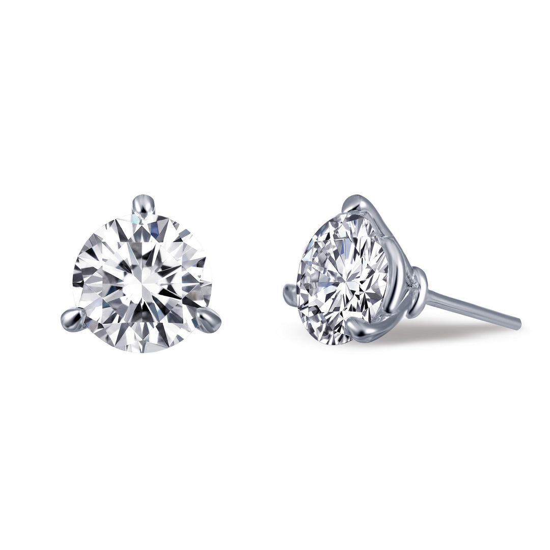 Lafonn 4.0 CTW Prong Martini Stud Earrings