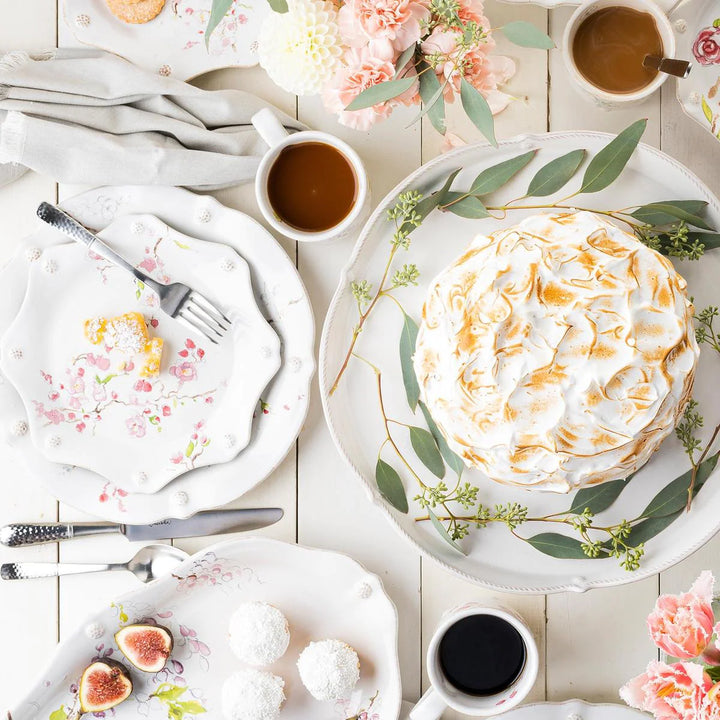 Juliska Berry & Thread Floral Sketch Salad Plate - Cherry Blossom