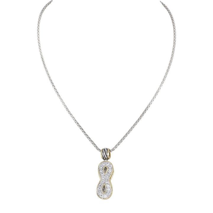 John Medeiros Celebration Petite Pavé Infinity Necklace