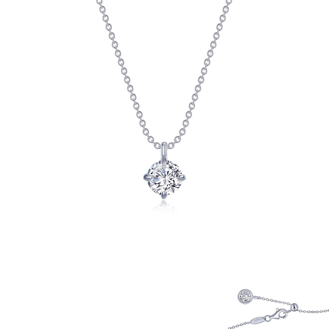 Lafonn Solitaire 1.1 CTW Pendant Necklace