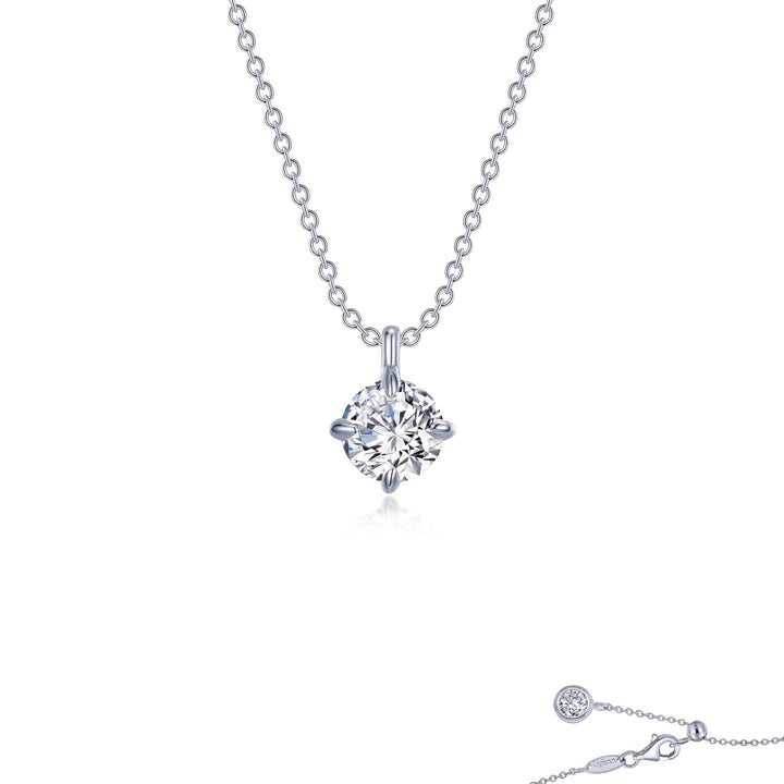 Lafonn Solitaire 1.5 CTW Pendant Necklace