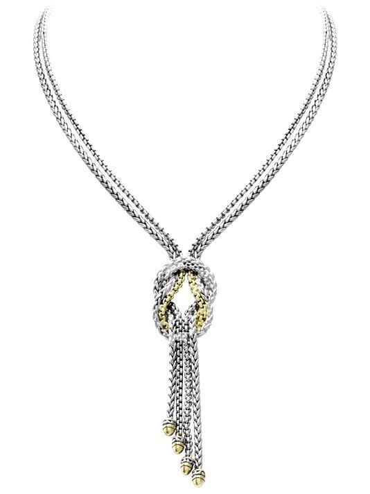 John Medeiros Anvil Knot Necklace