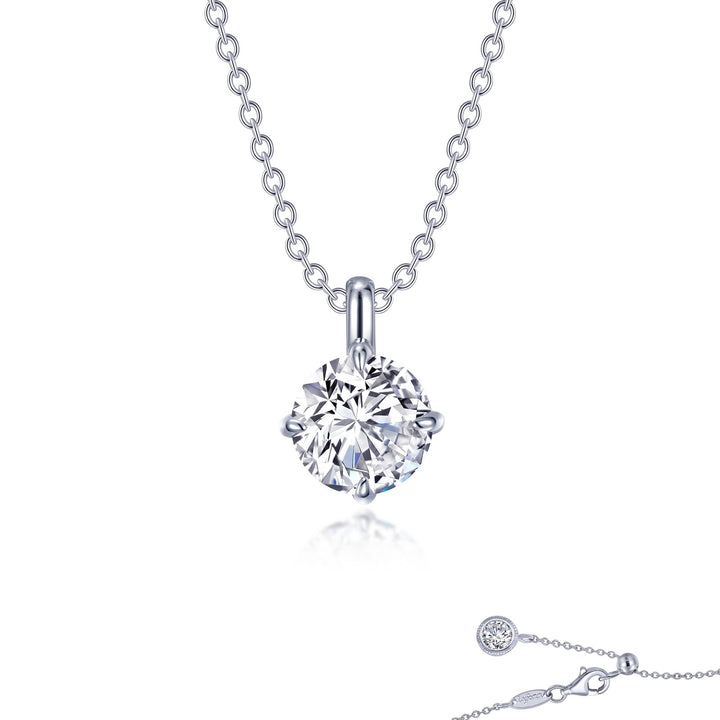 Lafonn Round Solitaire Necklace