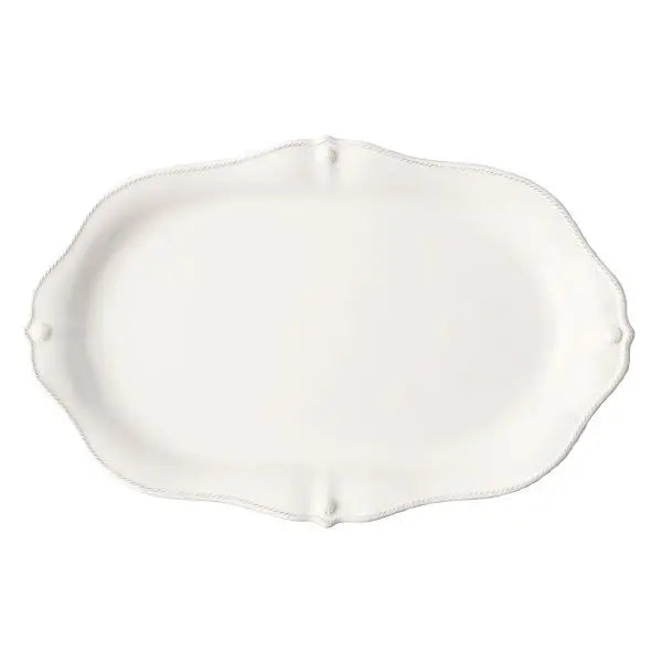 Juliska  Berry & Thread Platter 20 in. - Whitewash